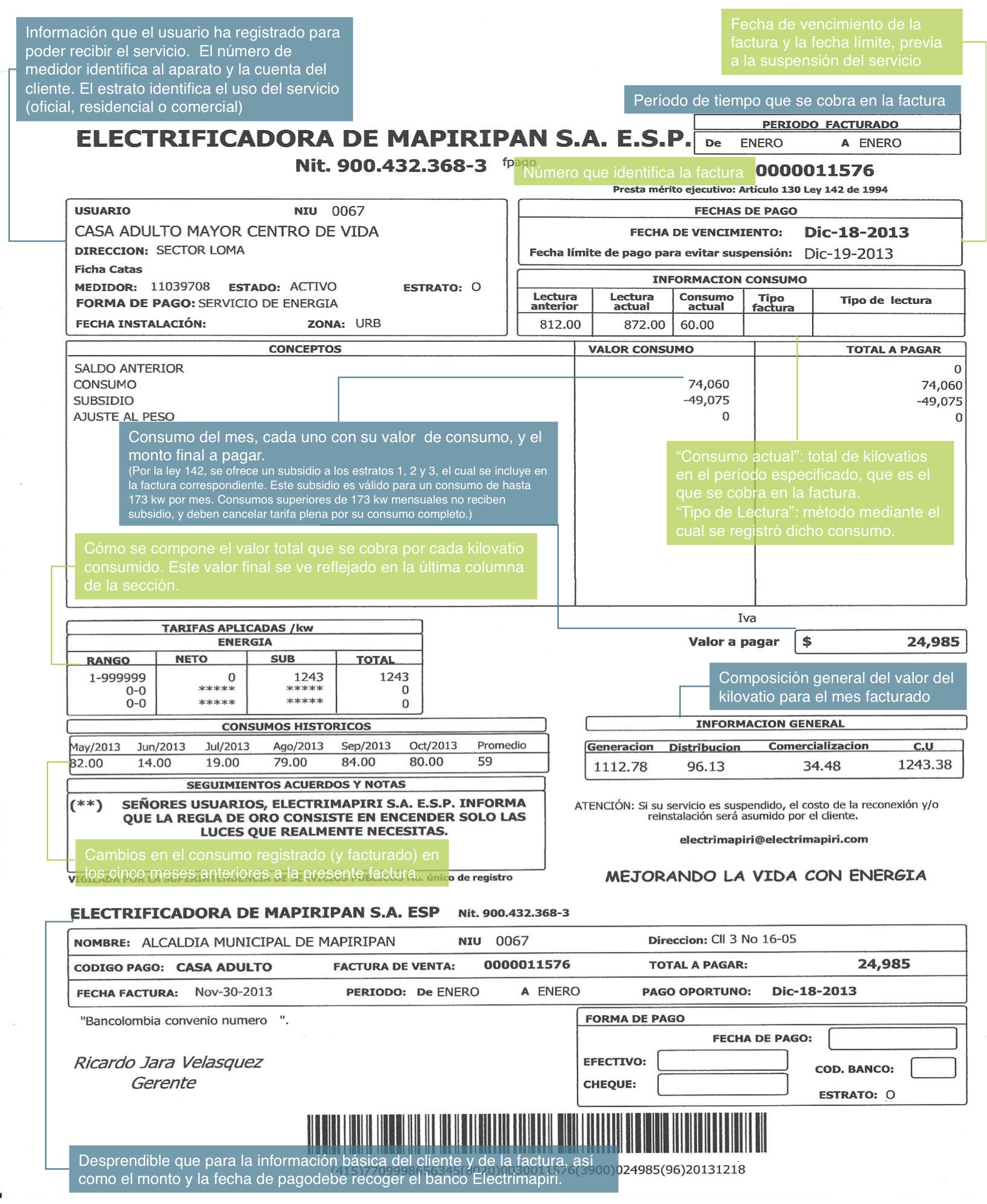 Factura Electrimapiri